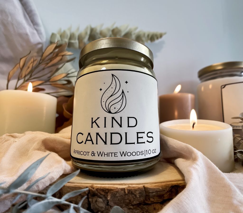 Albaricoque y Maderas Blancas 10oz